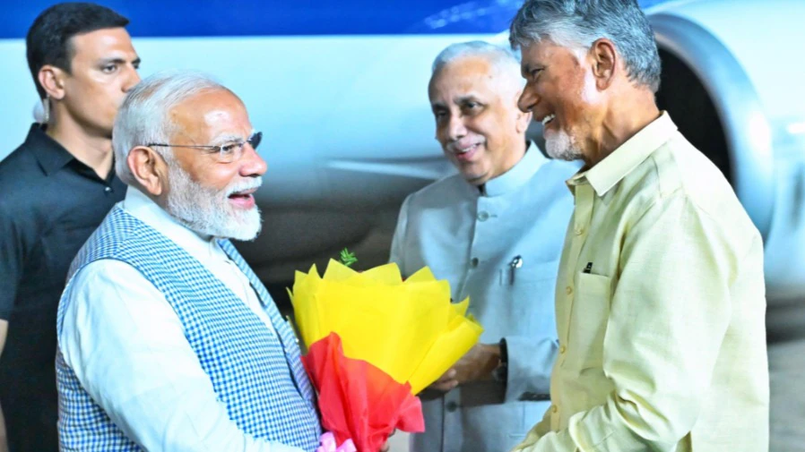 Chandrababu Naidu, sharing stage with PM, urges Yoga's inclusion in Olympics