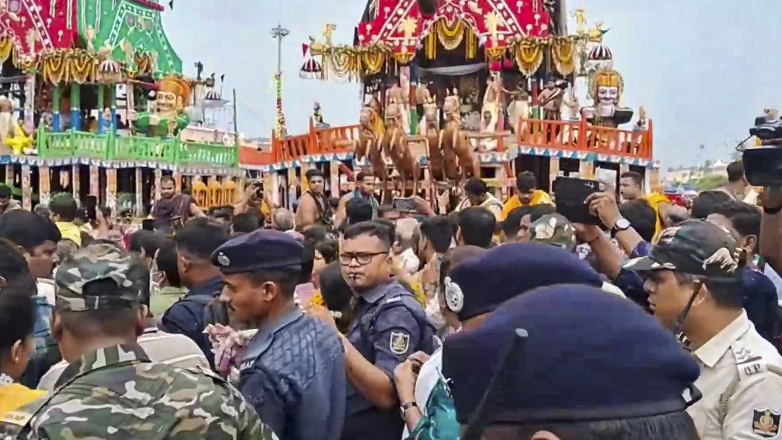 Odisha CM apologises after 3 killed in Jagannath Yatra stampede