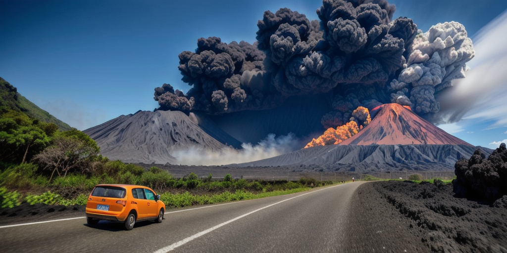 Terrifying Footage Shows Tourists Fleeing Epic Volcanic Eruption