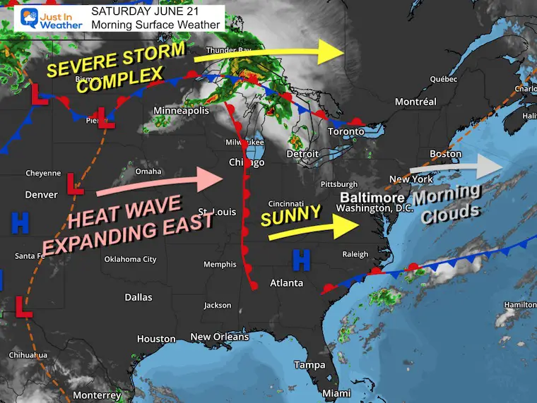 June 21 Summer Has Begun And A Dangerous Heat Wave About To Build In