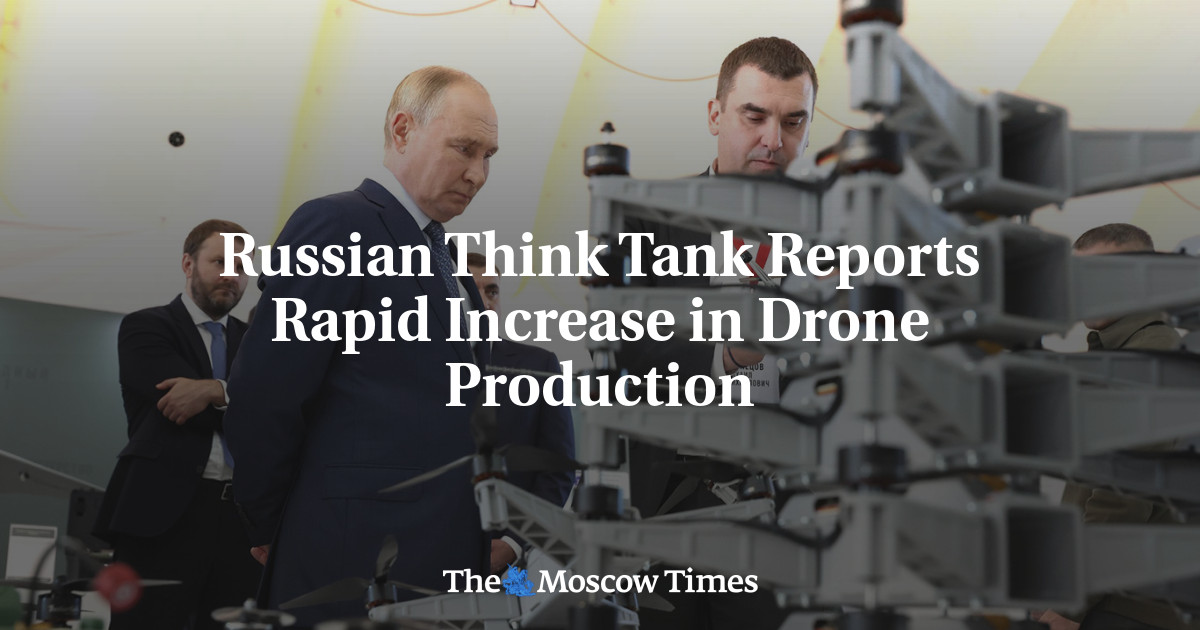 Russian Think Tank Reports Rapid Increase in Drone Production