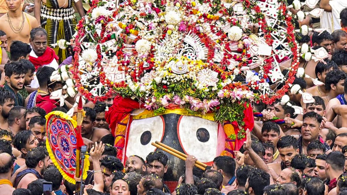 Rath Yatra: Devotees resume pulling chariots in Puri