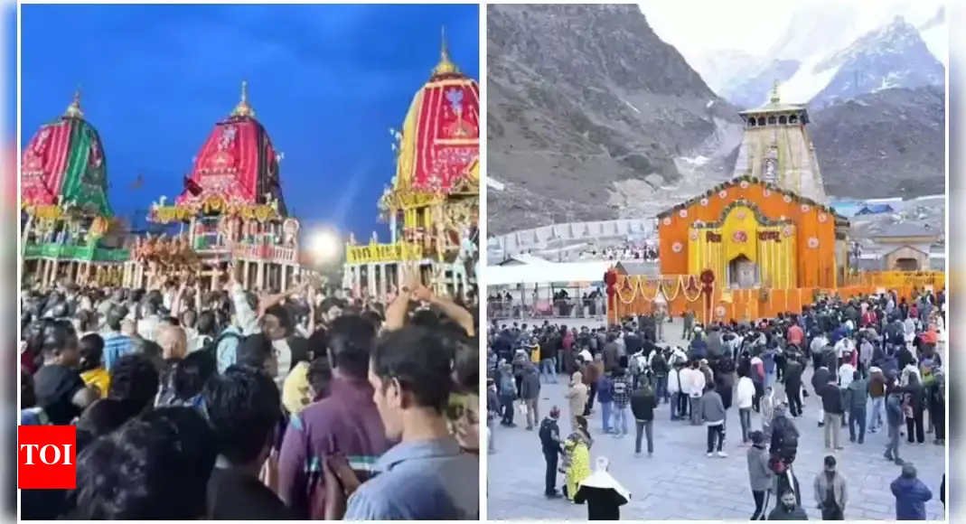 Morning news wrap: Puri stampede claims three lives near Gundicha Temple; Char Dham Yatra halted for 24 hours amid heavy rain alert; and more | India News
