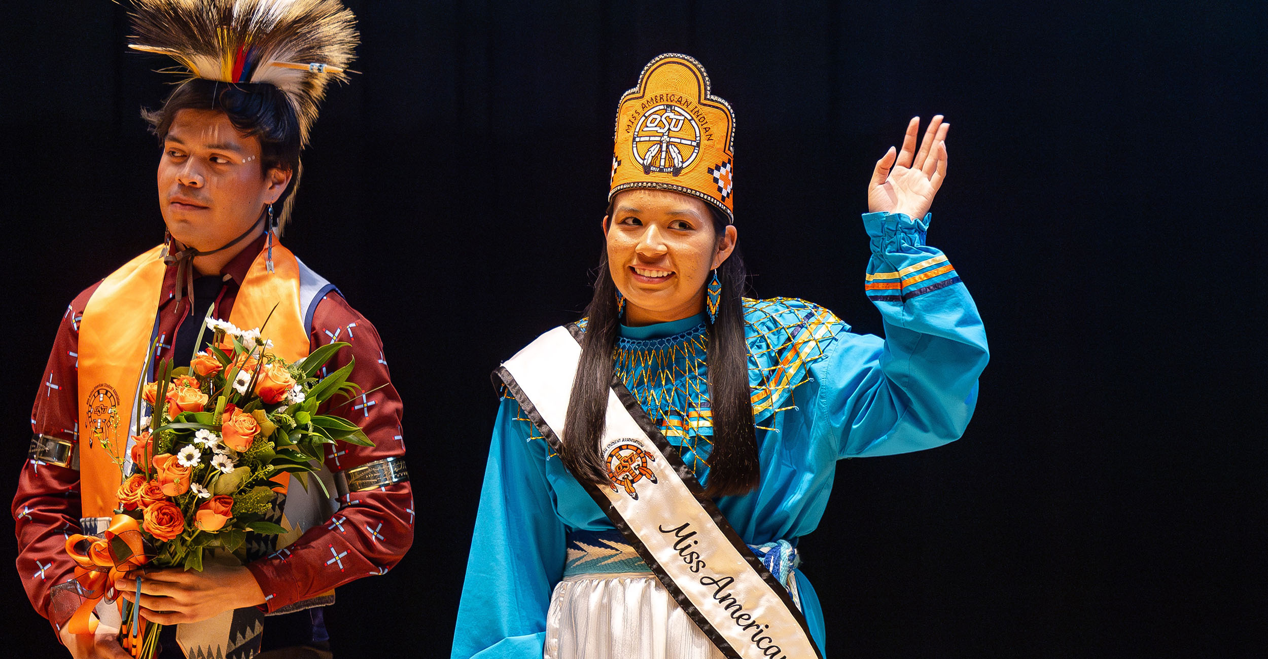 Spears Business student Miller honors family as Miss American Indian OSU