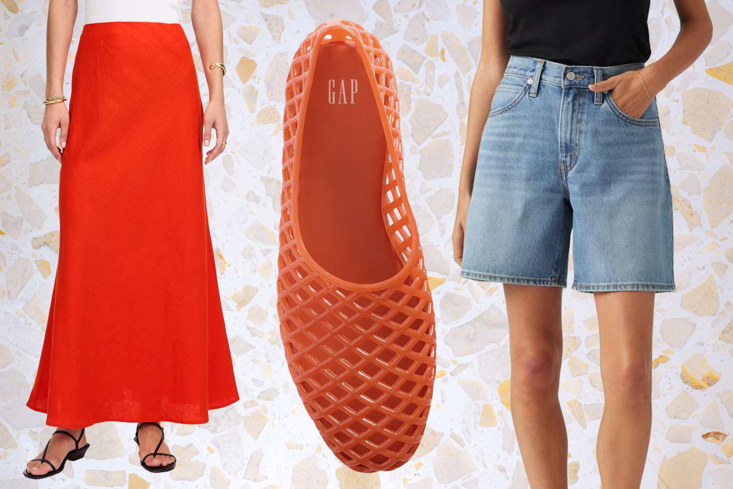 10 Summer Trends We’re Immediately Adding to Our Vacation Packing List—From Capris to Jelly Shoes
