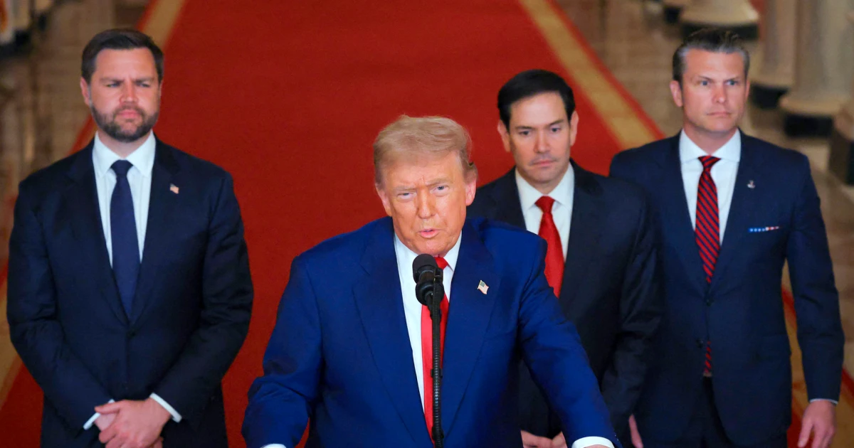 Poll: More Americans oppose the U.S. strikes on Iran, as MAGA supporters line up with Trump