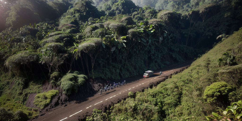 Rescuers race to reach Brazilian tourist after she fell down ravine at popular volcano in Indonesia