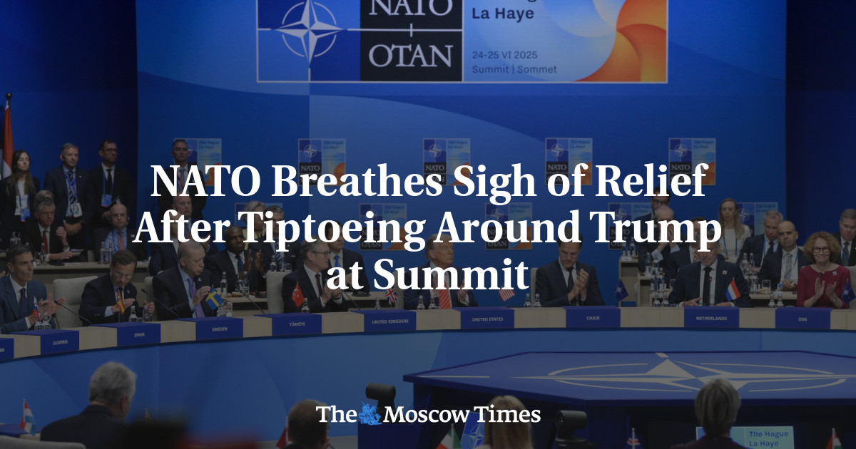 NATO Breathes Sigh of Relief After Tiptoeing Around Trump at Summit