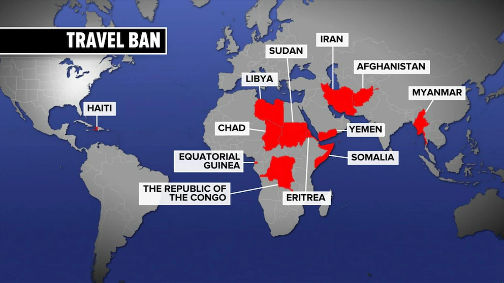 Video Trump’s travel ban set to begin Monday, what to know