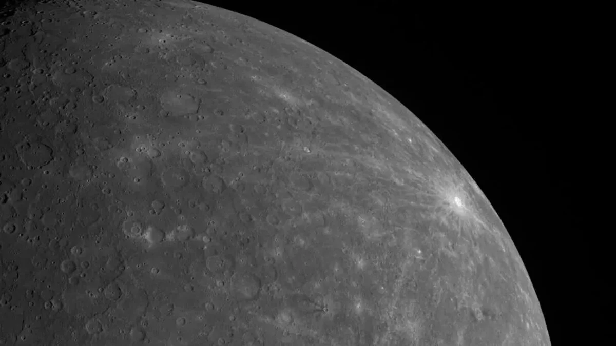 Something Big Is Twisting Mercury's Crust