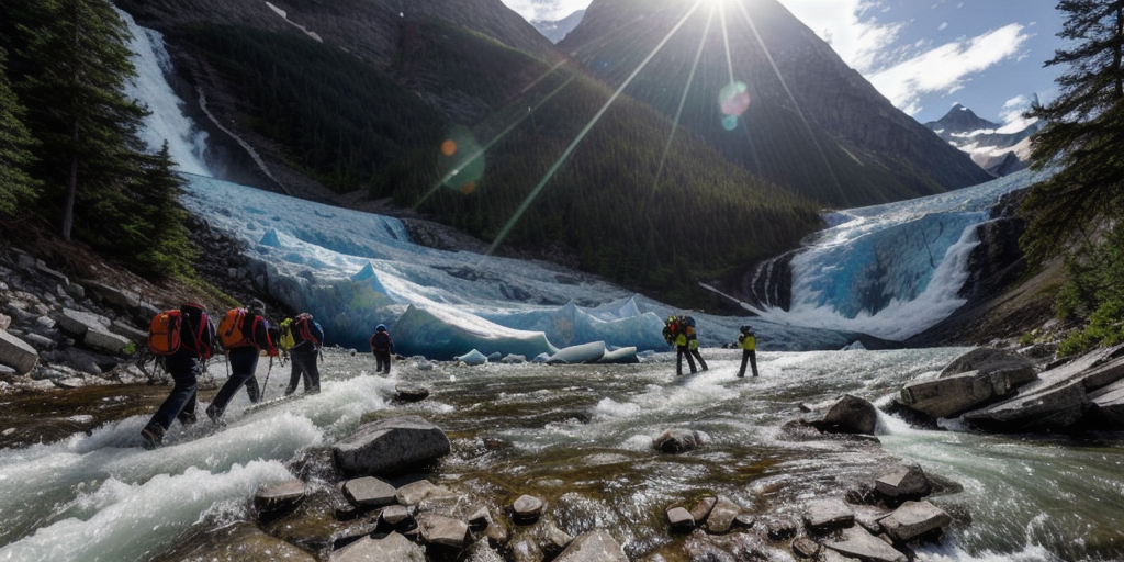 Rescue effort under way after Bow Glacier Falls rockfall kills 2 hikers