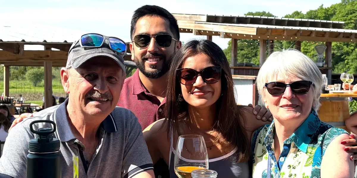 Life lessons learned from a sweet old couple we met through Airbnb who now feel like family