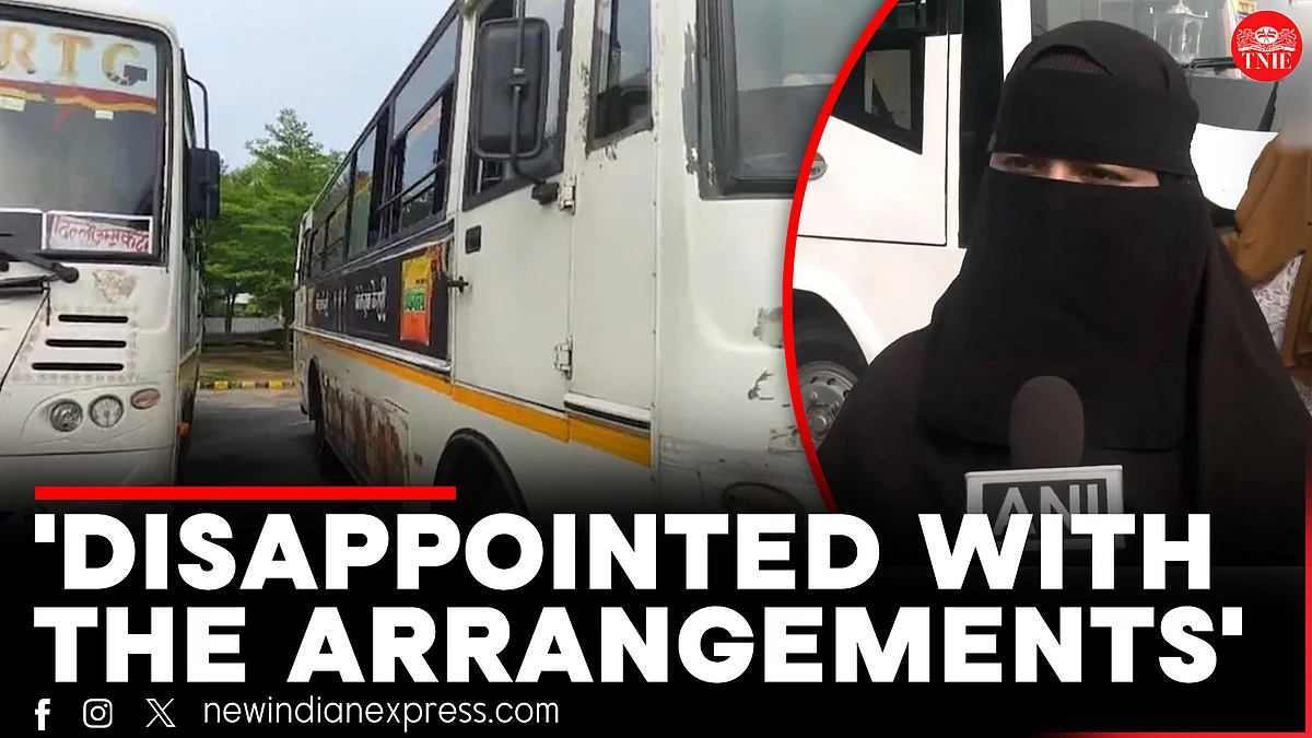 Students evacuated from Iran criticise 'ghatiya' buses and other arrangements