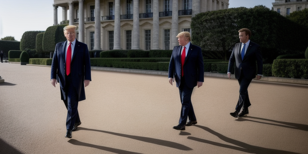 Trump Says Macron ‘Always Gets It Wrong’ as They Clash Over Mideast - The New York Times