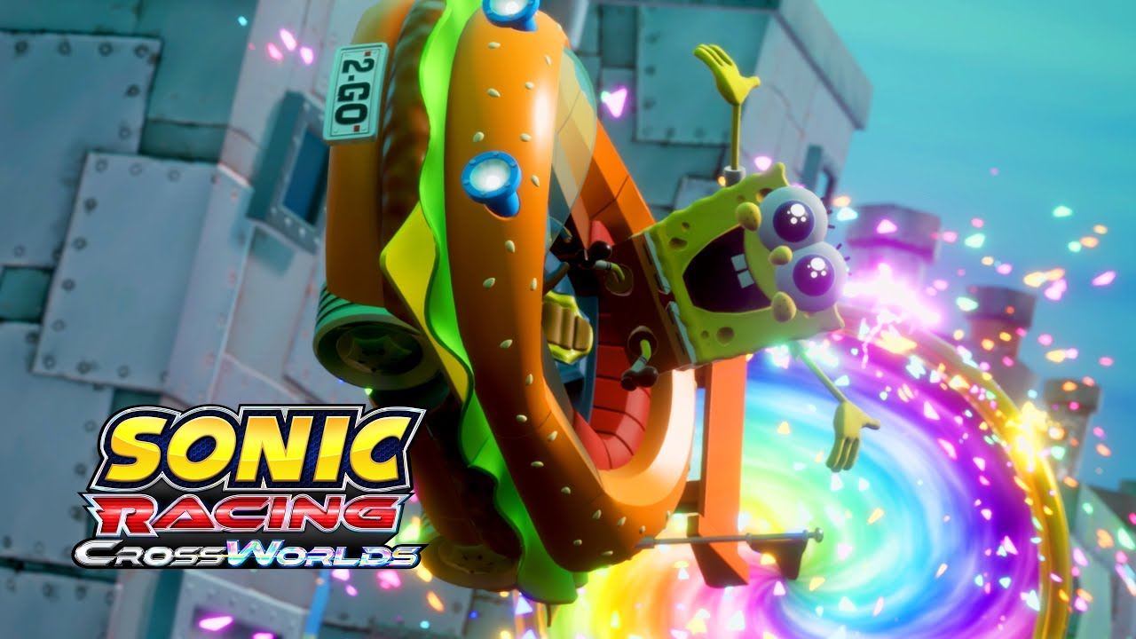 SpongeBob, TMNT, and Avatar announced as DLC for Sonic Racing: CrossWorlds