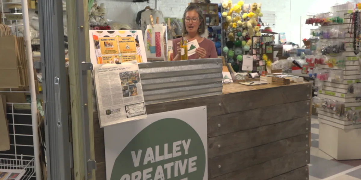 Harrisonburg business shares the importance of upcycling