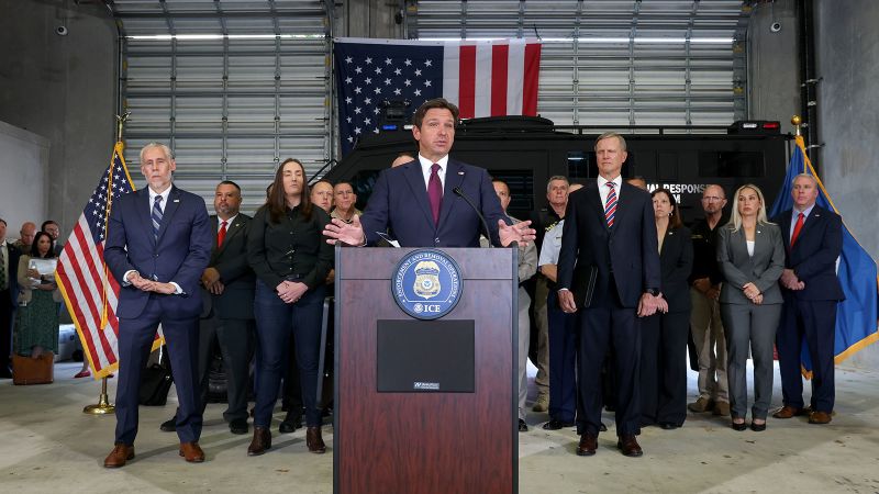 Not just ‘Alligator Alcatraz’: DeSantis floats building another immigration detention center