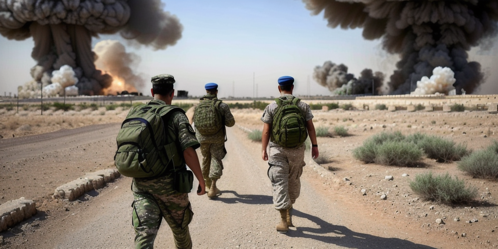 Breaking news. Israel military warns Iran to evacuate nuclear sites