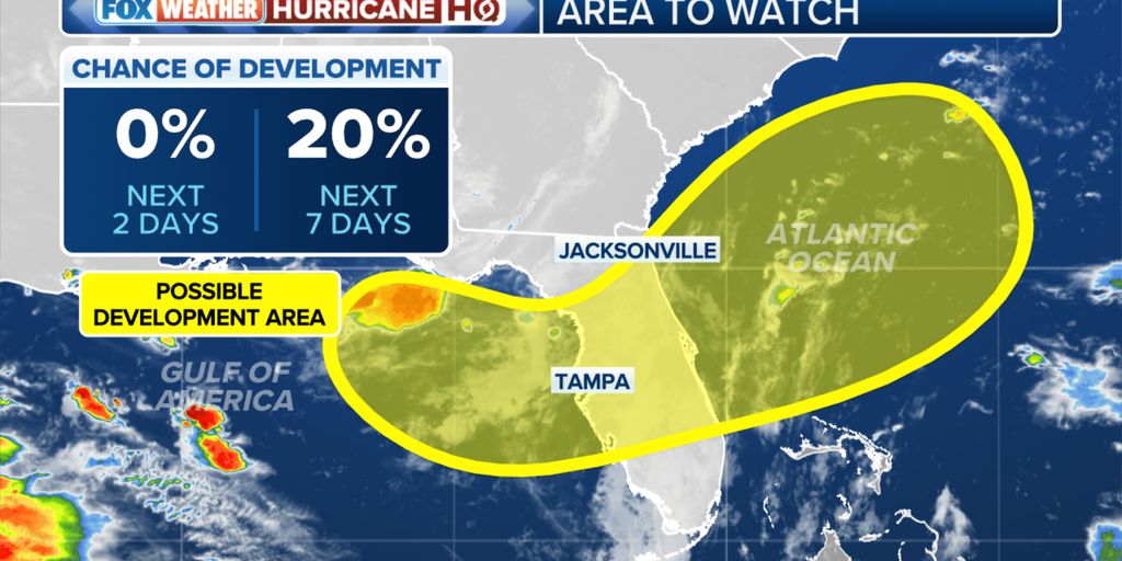 Possible tropical development off Southeast coast could threaten 4th of July plans next weekend