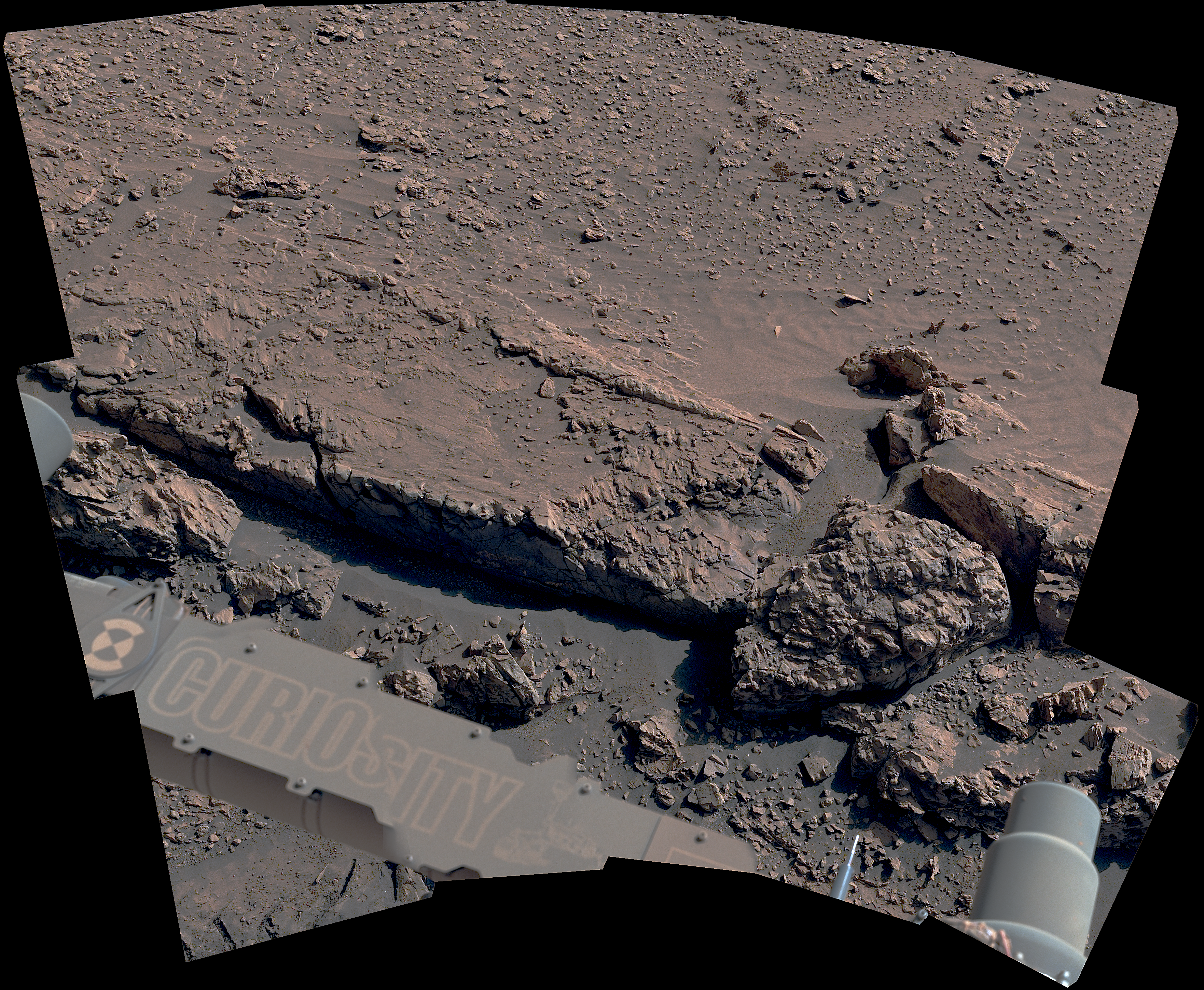 NASA’s Curiosity Mars Rover Starts Unpacking Boxwork Formations
