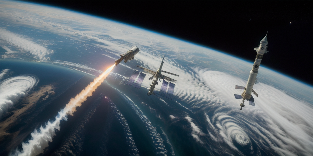 Four astronauts launch to the space station as NASA grapples with strange twist in leak issue
