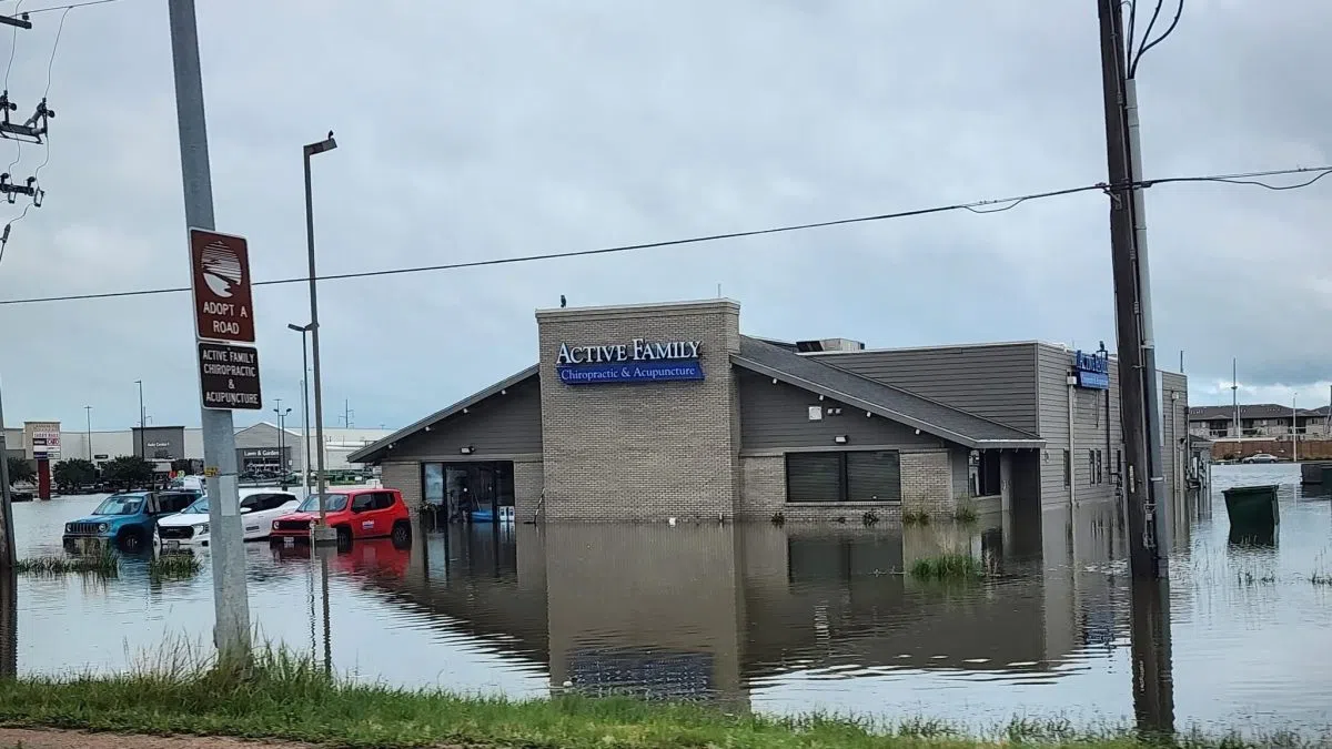 Damage to chiropractic business in northwest G.I. described as catastrophic