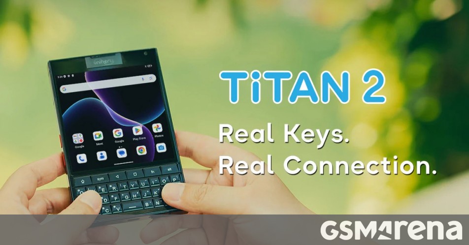 The Unihertz Titan 2 brings back the QWERTY keyboard, pairs it with a square 4.5