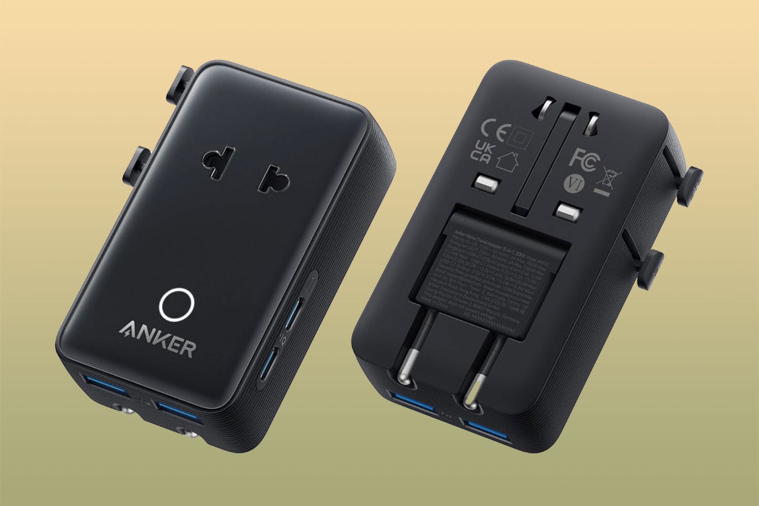 Frequent Fliers Swear by This $26 Universal Power Adapter That Charges 5 Devices and Fits in Your Palm