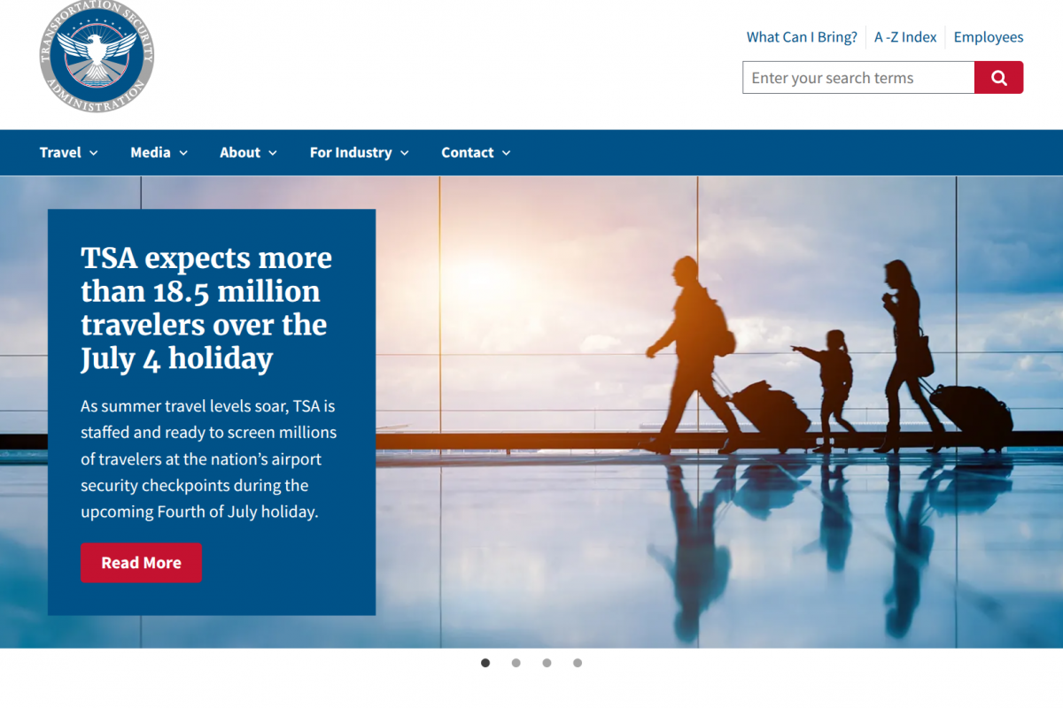 TSA Prepares for July 4th Airport Travelers