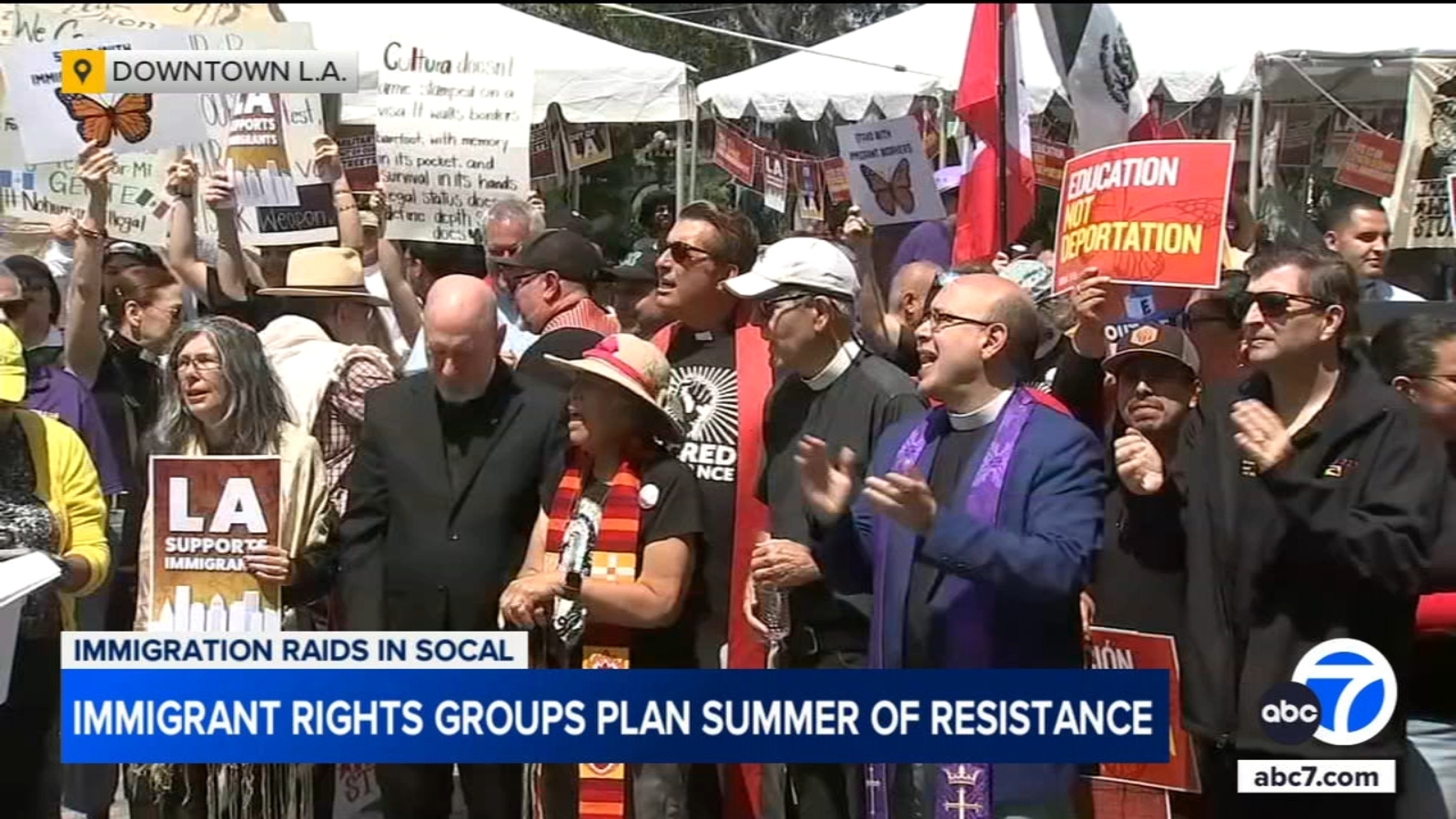 Immigrant rights groups launch 'Summer of Resistance,' calling for end to ICE raids, deportations
