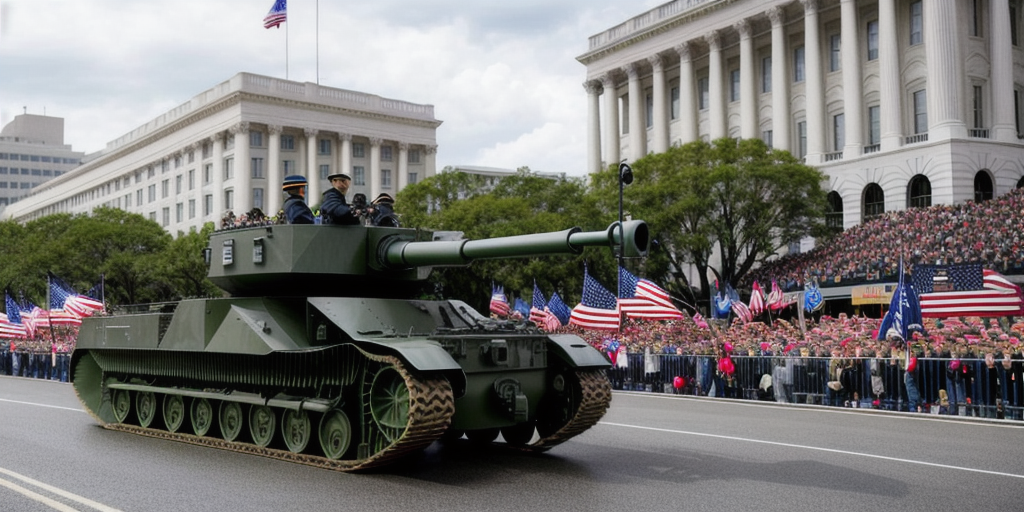 Trump’s parade isn’t what he was hoping for. It was a disappointing, sad affair