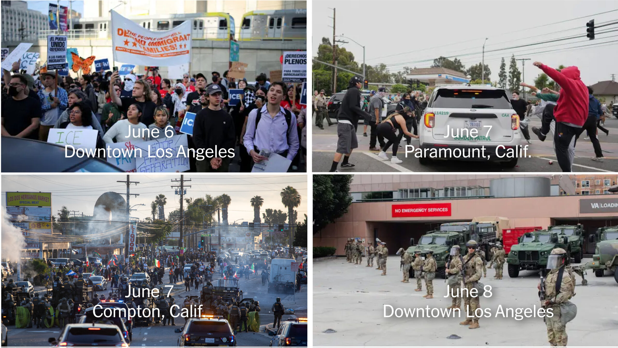 L.A. Protests Timeline: How Immigration Raids and Federal Response Unfolded