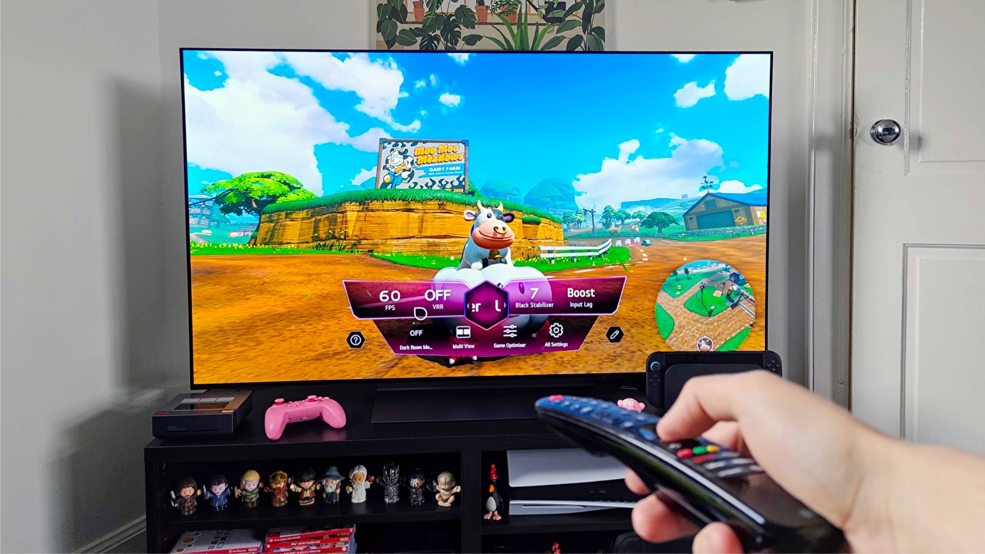 The 55-inch LG OLED C4 has transformed my living room gaming setup, but just know that I'll be jealous of anyone who grabs the 65-inch version