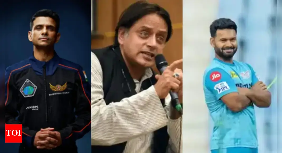 Evening news wrap: Shashi Tharoor’s cryptic post stirs political buzz; Shubhanshu Shukla makes space history, and more | India News