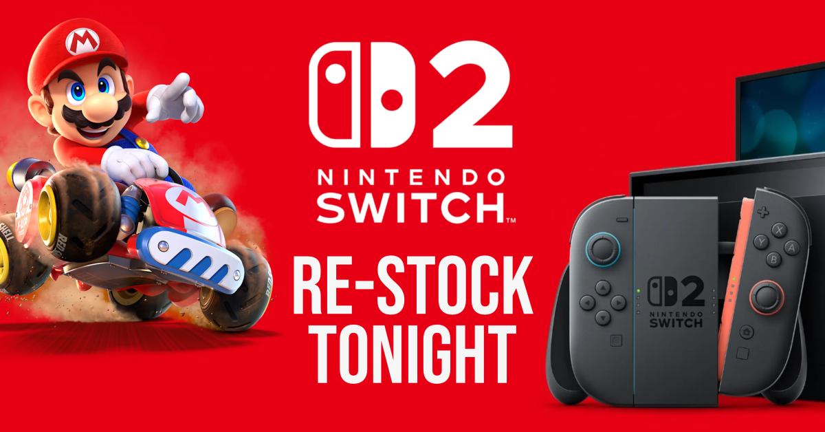 Switch 2 online restock goes live tonight: Inventory looks to be substantial, but you better be ready
