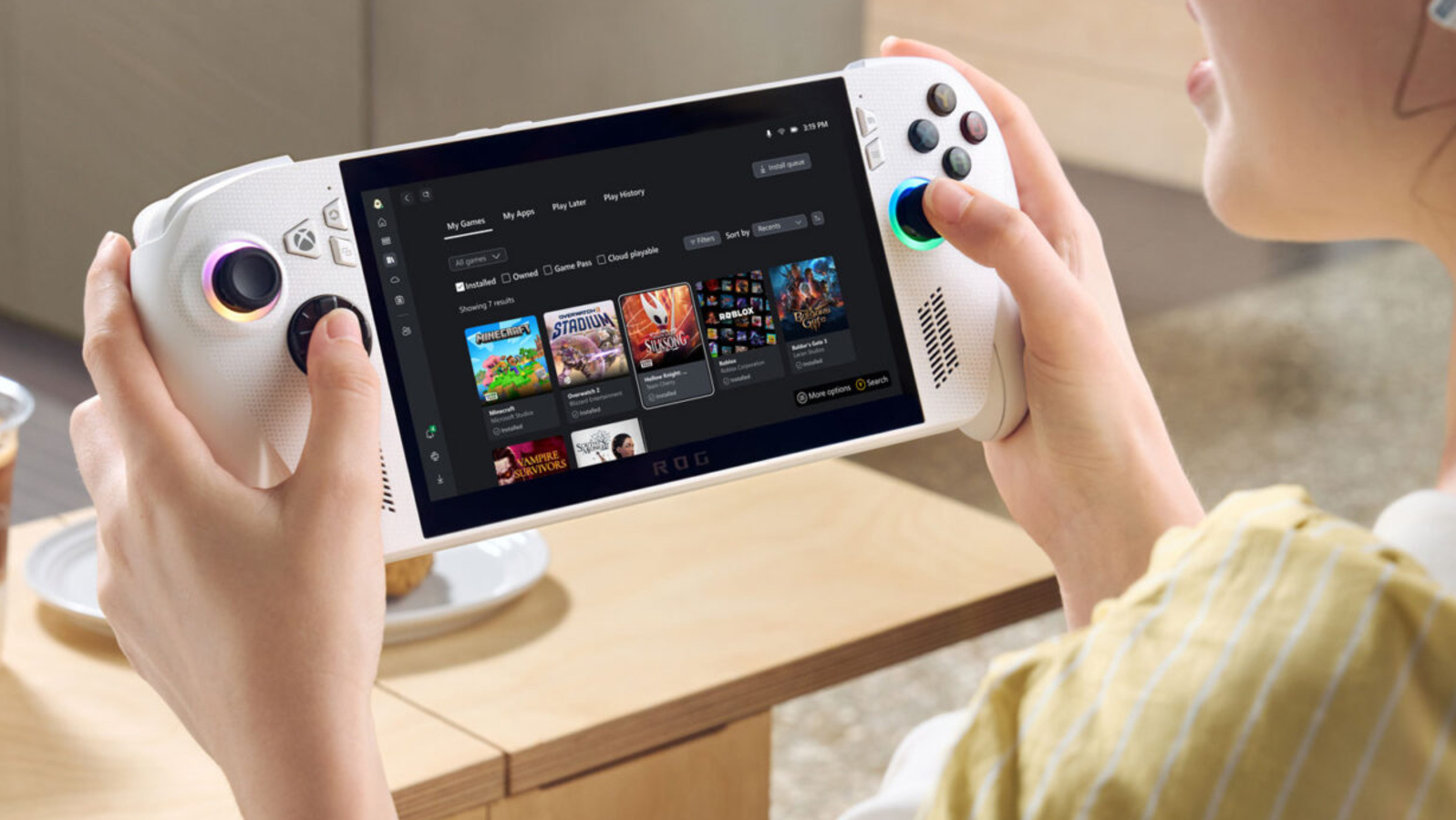 Microsoft unveils new Xbox handheld video game devices, partners with ASUS