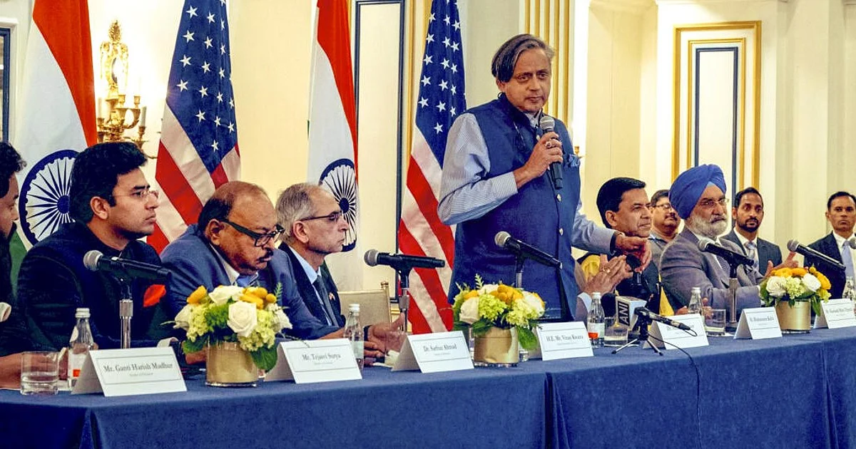 All-party parliamentary delegation led by Shashi Tharoor wraps up US visit