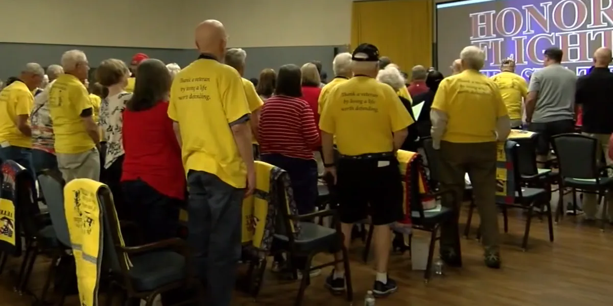 Special Honor Flight organized for veterans unable to travel