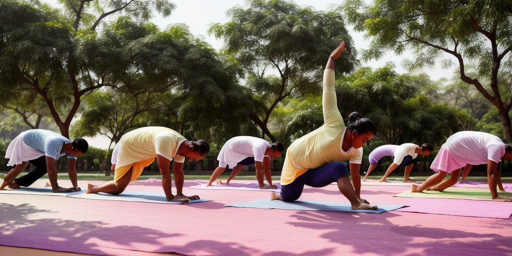 On Yoga Day, Madhya Pradesh Ministers Perform 'Asanas', Schemes Lose Breath