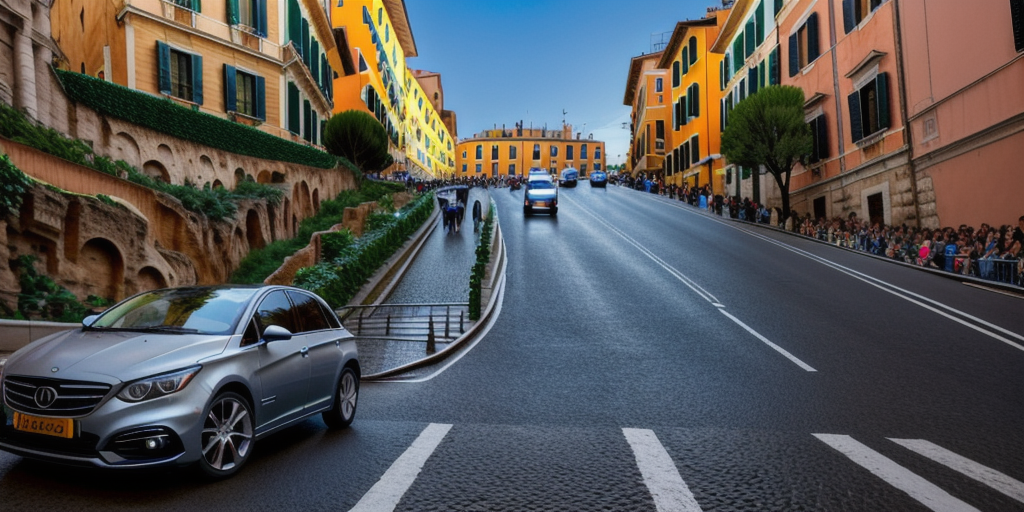 A Man Drove a Car Down Rome’s Spanish Steps. It Did Not Go Great. - The New York Times