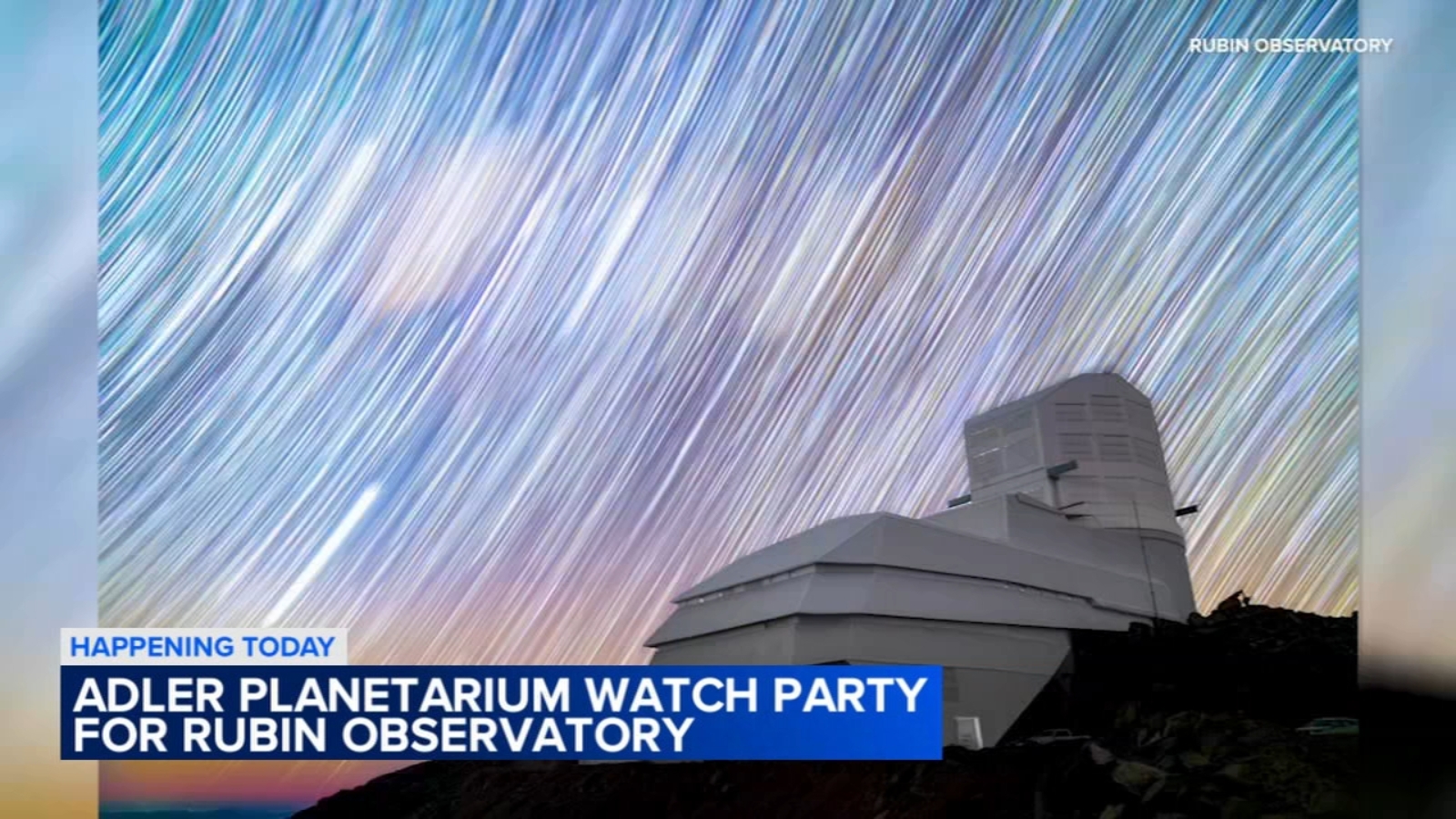 Adler Planetarium hosting livestream of Rubin Observatory in Chile
