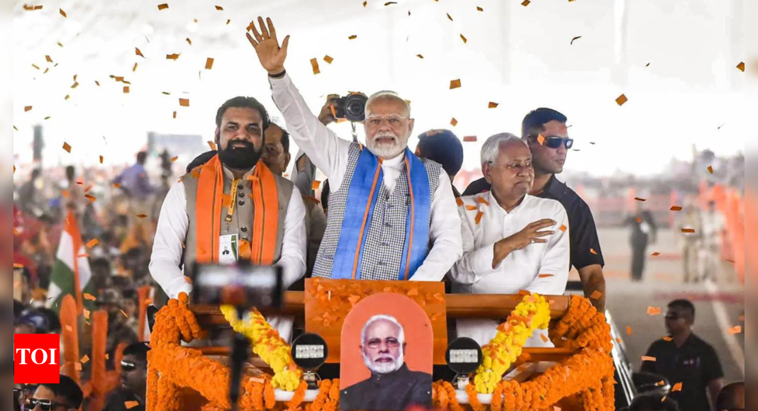 Bihar elections: PM Modi slams RJD-Congress for ‘Jungle Raj’ in Siwan rally; unveils key projects, flags off Vande Bharat Express | India News