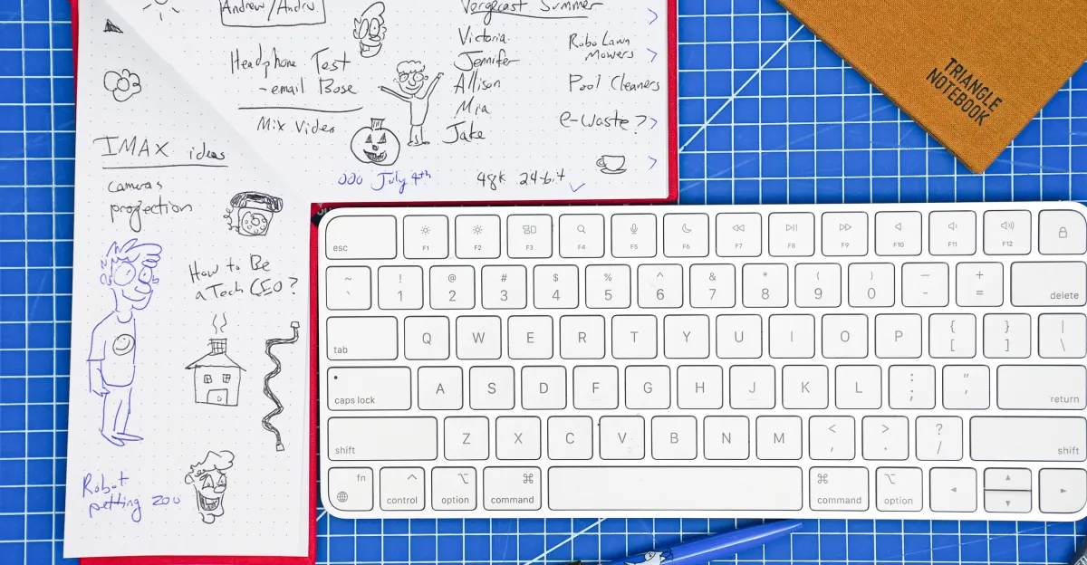 Weird-shaped notebooks make me want to write again
