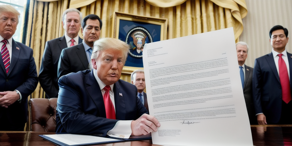Trump signs proclamation banning travel from 12 countries