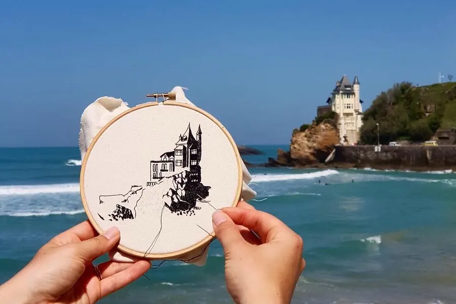 Embroidery Is The Hot New Way To Document Your Travels