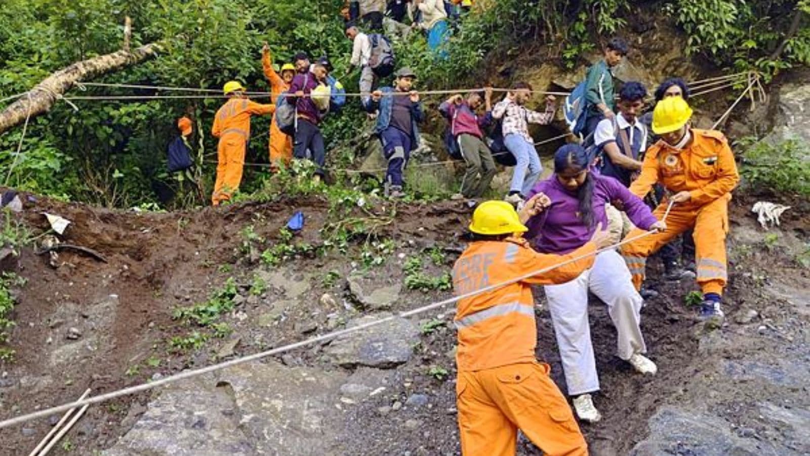 Nine missing after landslide hits labour camp, Char Dham Yatra suspended for day amid heavy rain in Uttarakhand