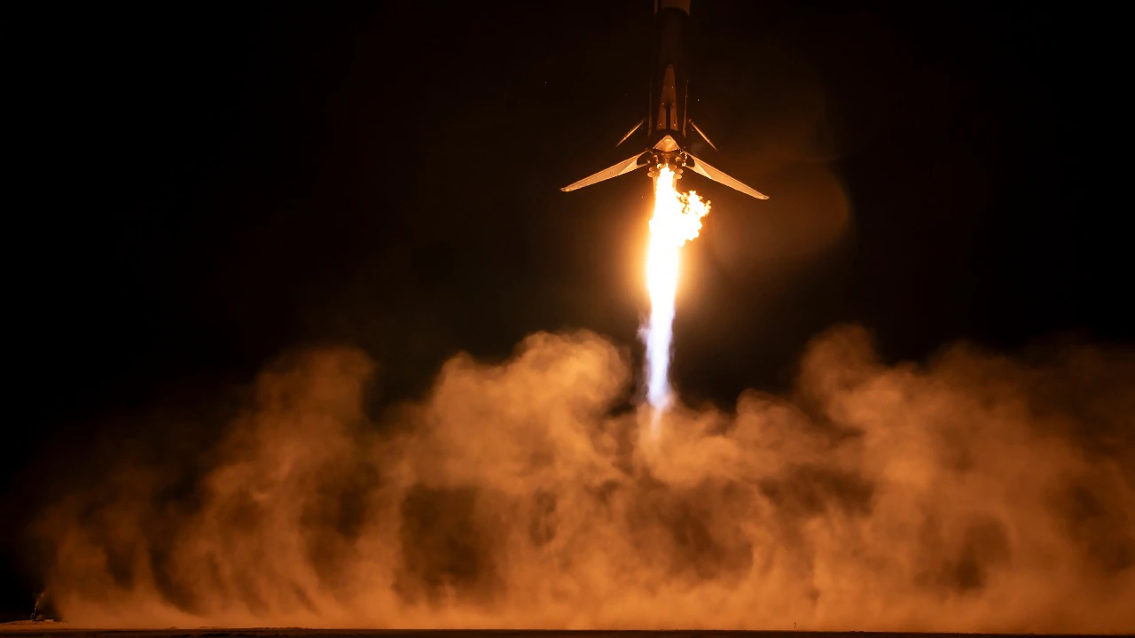 Video: Moment Falcon-9 returned after launching Shubhanshu Shukla into space