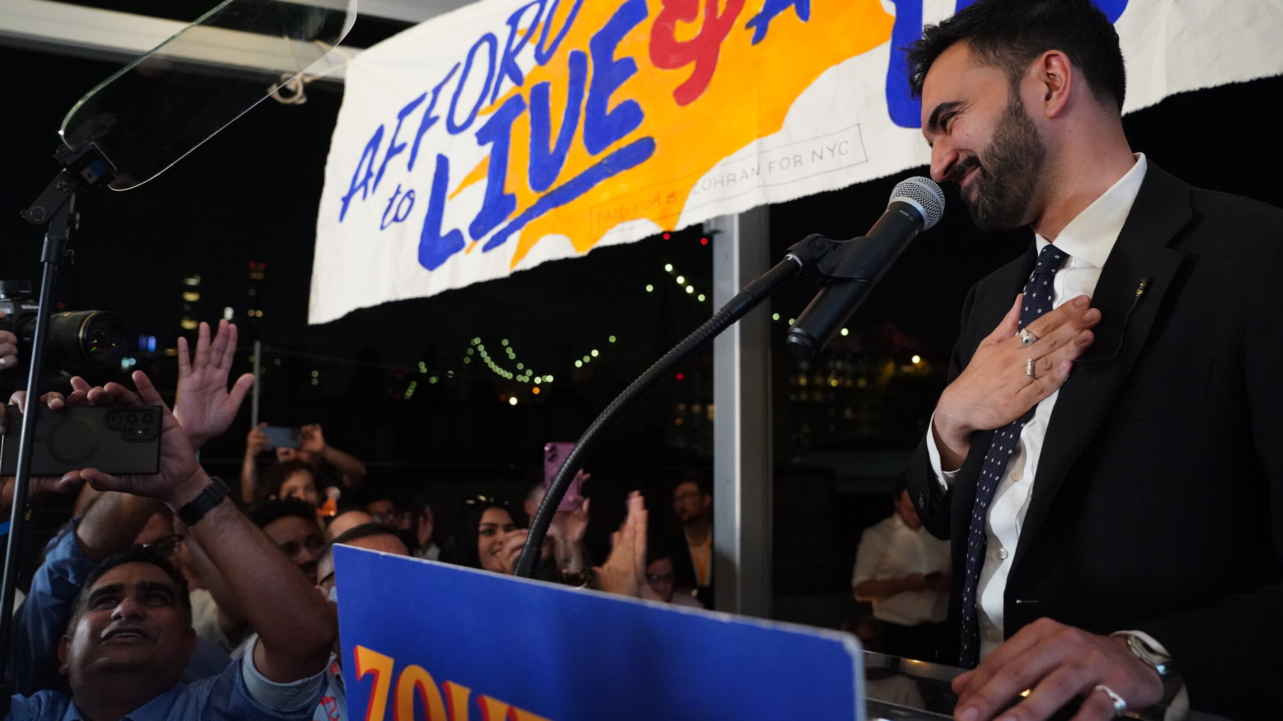 In Joyful Victory Speech, Mamdani Vows to Work for ‘Each and Every New Yorker’