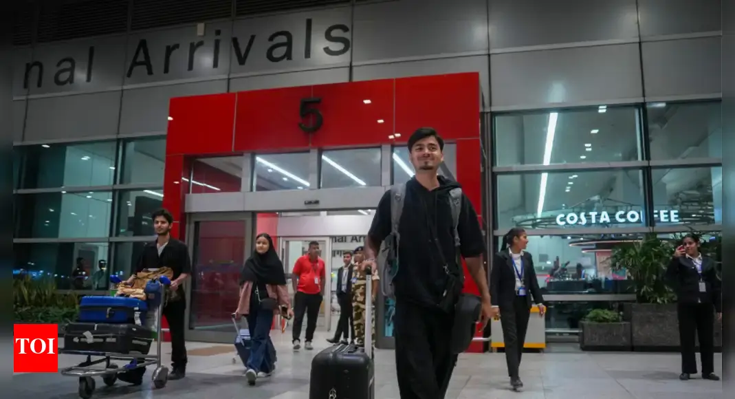 'Saw missile fall from sky': Evacuated Indian students share Iran ordeal; thank govt for safe return | India News
