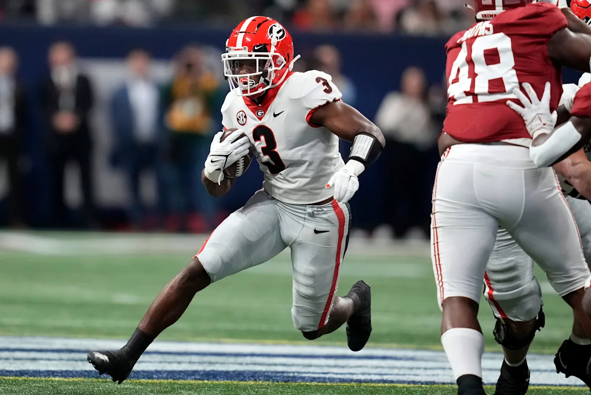 Highlights of Georgia football's running back of the future